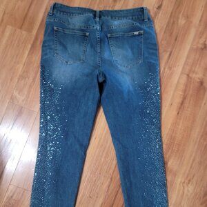 Chico's Rhinestone Skinny Jeans